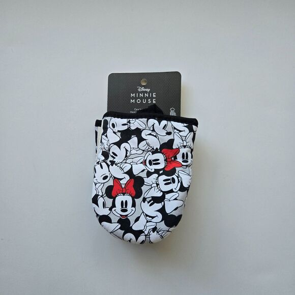 Minnie Mouse Oven Mitts 2 pc Oversized Disney Cartoon Kitchen Linens - Picture 2 of 3